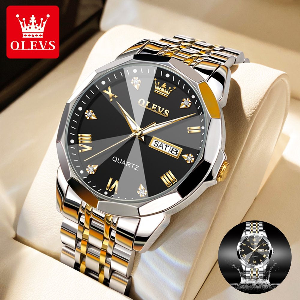 Diamond Quartz Watch