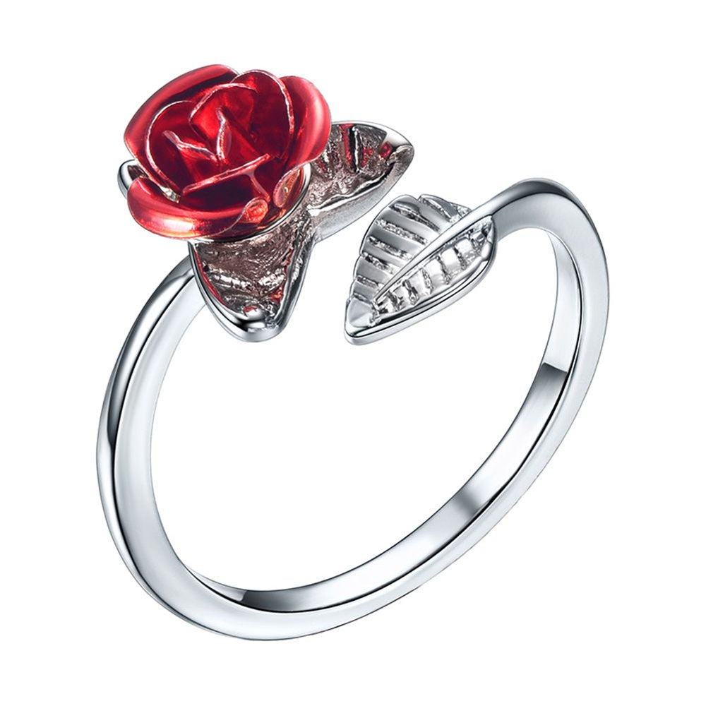 Rose Flower Ring – Gift for Women