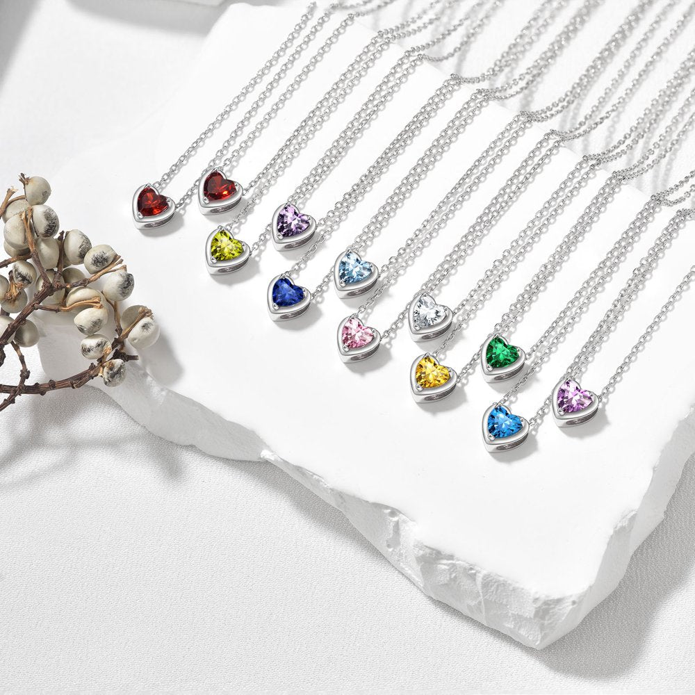 Women Love Heart Necklace, Birthday Valentines Gift