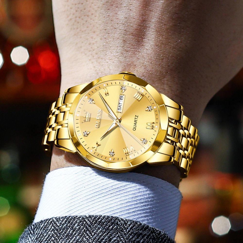 Watch Waterproof Luminous, Gifts for Men, Adult Male Wristwatch